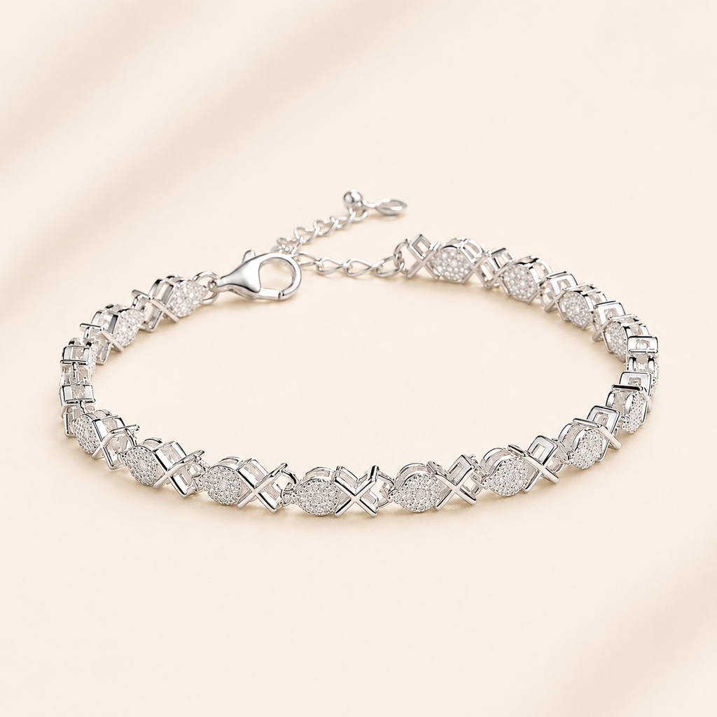 Pulsera Elegancia Plata 925 Ajustable
