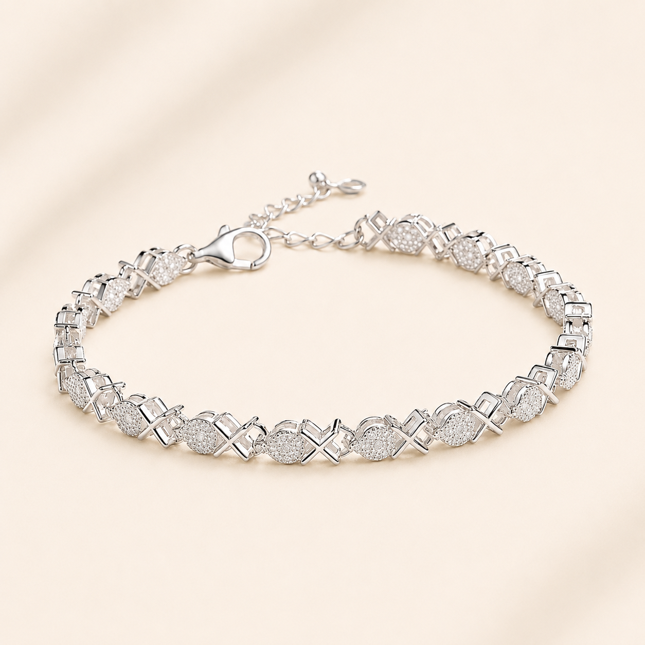 Pulsera Elegancia Plata 925 Ajustable