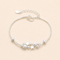 Pulsera Estrellas Celestiales Plata 925 Ajustable