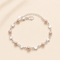 Pulsera Estrellas Plata 925 Ajustable