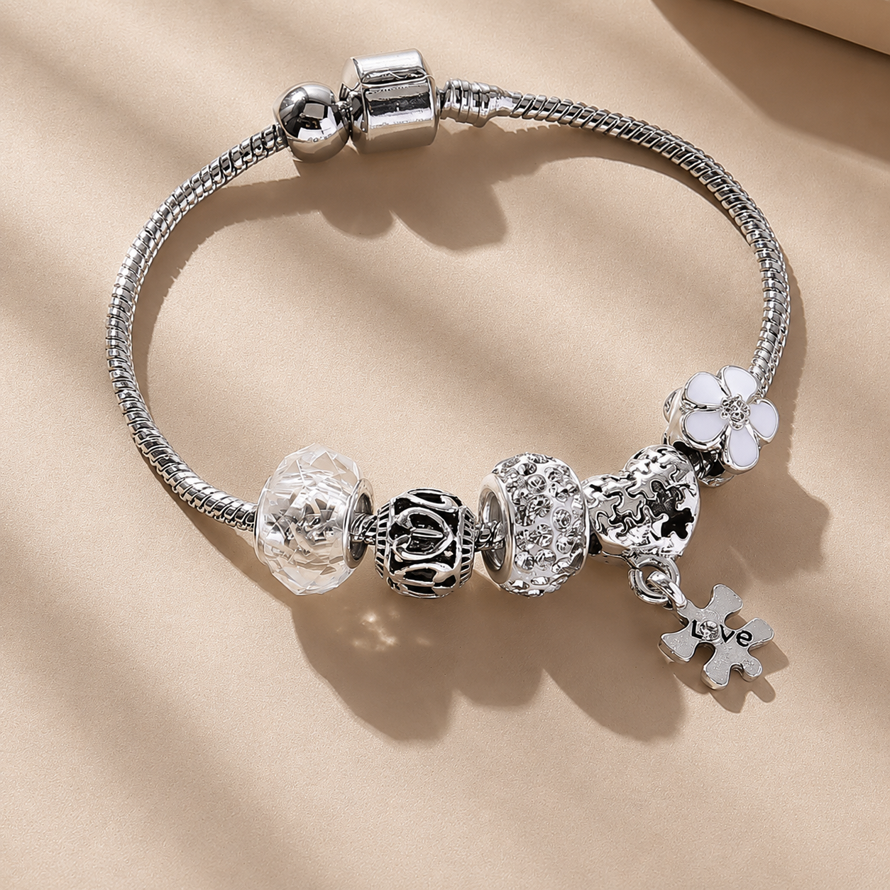 Pulsera Berloques Amor Eterno