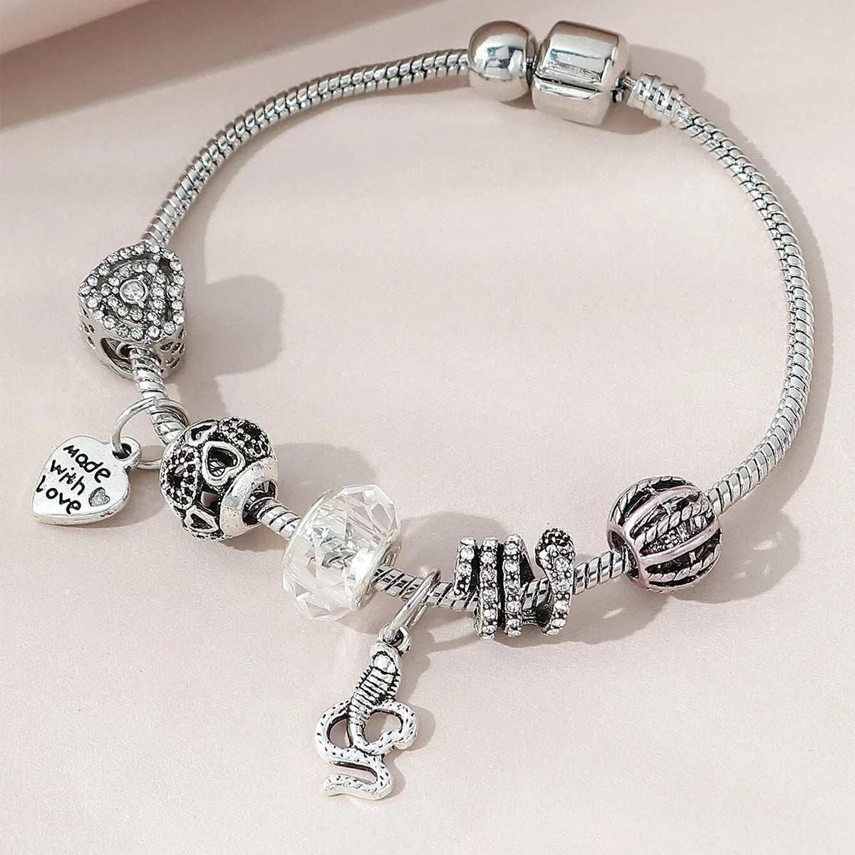 Pulsera Berloques Amor Eterno