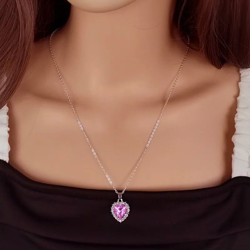 Collar Corazón Real Plata 925
